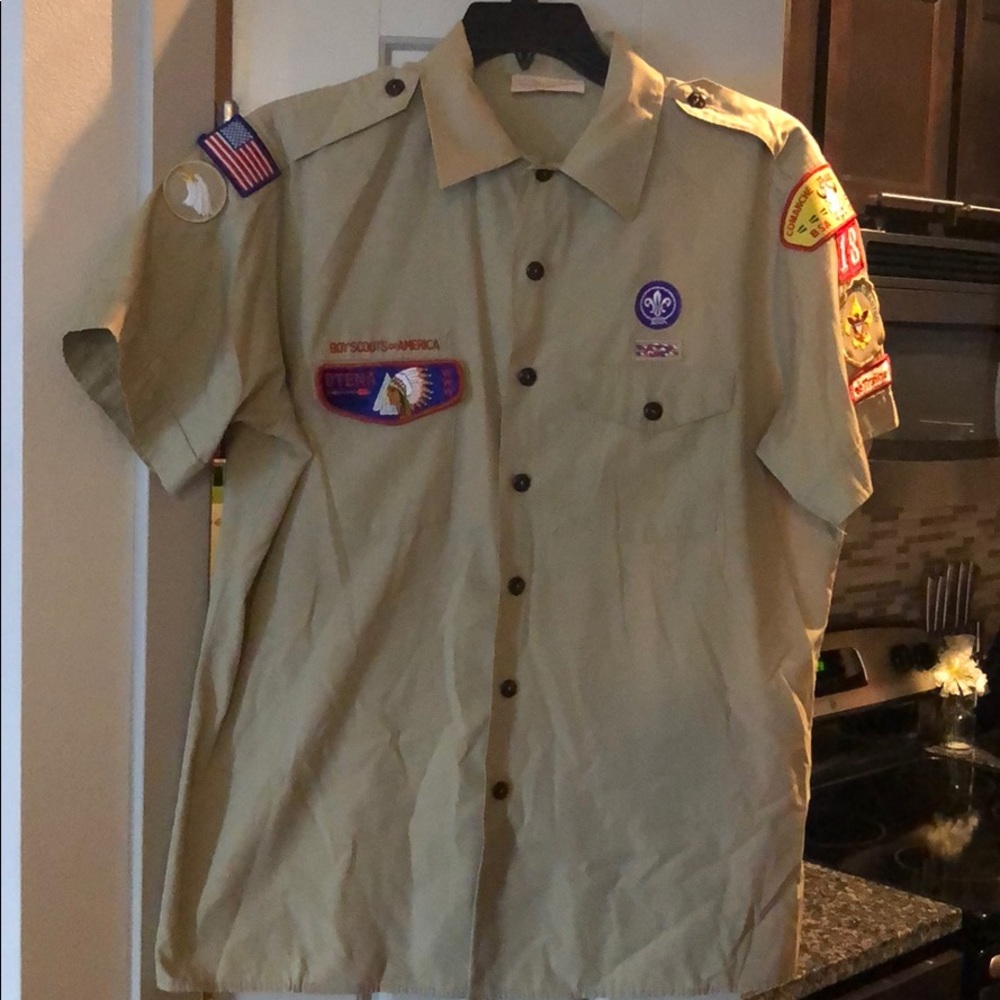 Boy Scouts Trooper Shirt - XL